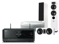 Kino domowe - Yamaha RX-V4A (czarny) + Tesi 5 + 7 + MusicCast 50 (biały) - miniaturka - grafika 1