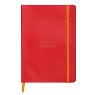 Notesy i bloczki - Notatnik Rhodia A5, miękka oprawa, kratka, Czerwony - miniaturka - grafika 1