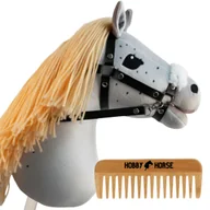 Maskotki i pluszaki - HOBBY HORSE A4 KONIK GŁOWA KOŃ NA KIJU KONIA Z GRZYWĄ DO SKAKANIA GRZEBIEŃ [M-HOBBYHORSE410] - miniaturka - grafika 1