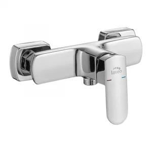 LAVEO BAC 040D CALLA Bateria natryskowa ścienna bez zestawu natryskowego Jednouchwytowa Sposób montażu: ścienny Głowica: 30 mm Wykończenie: chrom - Baterie wannowe i prysznicowe - miniaturka - grafika 1