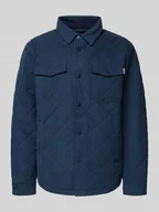 Kurtki męskie - Kurtka koszulowa z mieszanki bawełny model ‘QUILTED WORKSHIRT’ - miniaturka - grafika 1