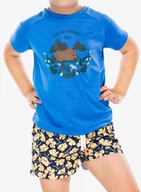 Koszulki i topy damskie - Koszulka dziecięca Helly Hansen Marka T-Shirt - ultra blue - miniaturka - grafika 1
