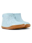 Buty dla dziewczynek - Camper Skórzane botki w kolorze błękitnym - miniaturka - grafika 1