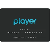 Kody i doładowania cyfrowe - TVN PLAYER VOD + TV 30 dni - miniaturka - grafika 1