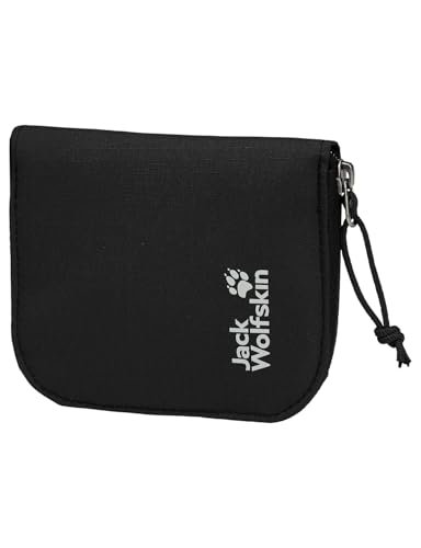 Jack Wolfskin Konya Wallet portfel na akcesoria podróżne, czarny, czarny, jeden rozmiar