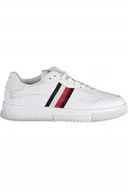 Buty sportowe męskie - Tommy Hilfiger Męskie Buty Sportowe Biały Kolor: Biały, Rozmiar: 45 - miniaturka - grafika 1