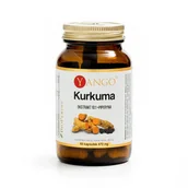 Suplementy naturalne - YANGO Yango Kurkuma Ekstrakt 60 Kaps. 380Mg 5905279845596 - miniaturka - grafika 1