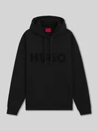 Bluzy męskie - Bluza o kroju oversized z czystej bawełny z kapturem model ‘DITCHLE’ - miniaturka - grafika 1