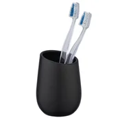 Kubki na szczoteczki do zębów - Wenko Kubek na szczoteczki do zębów BADI czarny 23651100 - miniaturka - grafika 1