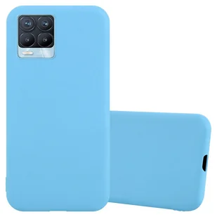 Pokrowiec Do Realme 8 4G / 8 PRO Etui w CANDY NIEBIESKI TPU Silikon Obudowa Case Cover Ochronny Plecki Cadorabo - Etui i futerały do telefonów - miniaturka - grafika 1