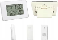 Stacje pogodowe - Stacja pogodowa biała ZX3364 - miniaturka - grafika 1