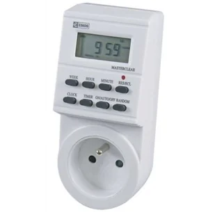 Emos Programator czasowy P5501 TS-EF1 P5501 TS-EF1 P5501 TS-EF1 - Programatory czasowe - miniaturka - grafika 1