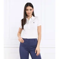 Koszulki i topy damskie - POLO RALPH LAUREN Polo Julie | Slim Fit | pique - miniaturka - grafika 1