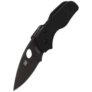 Nóż składany Spyderco Lil' Native G-10 Black / Black Blade Plain (C230GPBBK) - Noże - miniaturka - grafika 5