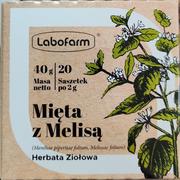 Herbata - Labofarm Mięta z melisą Herbata ziołowa, 20sasz. - miniaturka - grafika 1
