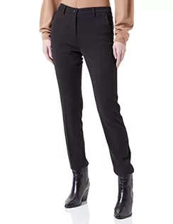 Spodnie damskie - Sisley Spodnie damskie, czarny 100, 38 - grafika 1