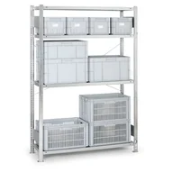 Szafy i regały magazynowe - META Regał półkowy CLIP, 230 kg, 2500x1300x600 mm, dodatkowy 14315 - miniaturka - grafika 1