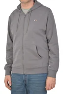 Bluzy męskie - TOMMY JEANS BLUZA MĘSKA SZARA Z KAPTUREM ROZPINANA - miniaturka - grafika 1