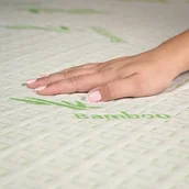 Pokrowce na materace - Ochraniacz wodoodporny BAMBOO wysokość 25 cm Rozmiar: 80 x 200 - miniaturka - grafika 1