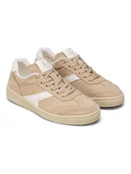 Trampki damskie - Marc O´Polo Skórzane sneakersy w kolorze beżowo-białym - miniaturka - grafika 1