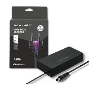 Qoltec Zasilacz do HP 150W 19.5V 7.7A 7.4*5.0 + pin + kabel zasilający 51729 51729 - Zasilacze do laptopów - miniaturka - grafika 1