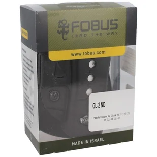 Fobus - Kabura Glock 17, 19, 19X, 22, 23, 31, 32, 34, 35, 45 - Płetwa Standard - Prawa - GL-2 ND - Odzież taktyczna i umundurowanie - miniaturka - grafika 6