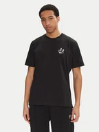 Koszulki męskie - adidas T-Shirt Made by Nelson JN7030 Czarny Loose Fit - miniaturka - grafika 1