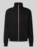 Bluzy męskie - Bluza rozpinana o kroju regular fit z mieszanki bawełny - miniaturka - grafika 1