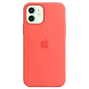 Apple Silikonowe etui iPhone 12 mini różowy cytrus - Etui i futerały do telefonów - miniaturka - grafika 2