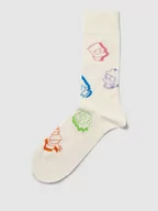 Skarpetki męskie - Skarpety z nadrukiem z motywem model ‘The Simpsonsl’ - miniaturka - grafika 1