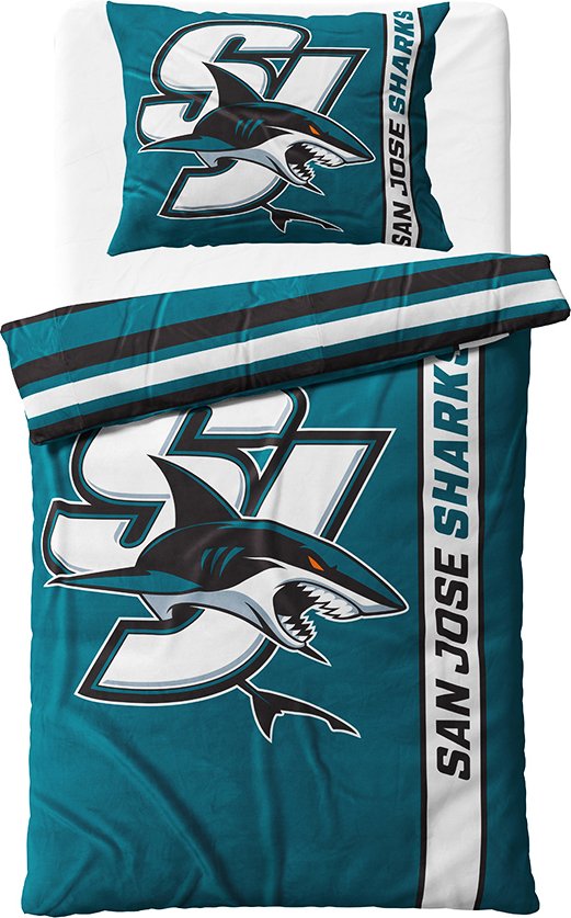 Pościel Microplush NHL San Jose Sharks Belt