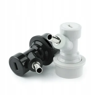 Komplet szybkozłączek napojowa i gazowa złączki BALL LOCK bez gwintu keg - Akcesoria i części AGD - miniaturka - grafika 1