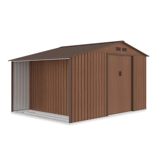 Domek Narzędziowy Madison 342X255Cm Walnut - Hardmaister - Altany ogrodowe Domek Narzędziowy Madison 342X255Cm Walnut - Hardmaister - Altany ogrodowe - miniaturka - grafika 1