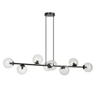 Lampy sufitowe - Emibig ROSSI 8 BL TRANSPARENT 874/8 lampa wisząca 8x40W/E14 IP20 874/8 - miniaturka - grafika 1