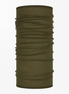 Chusta Buff Lightweight Merino Wool - solid bark - Czapki i chusty sportowe męskie - miniaturka - grafika 1