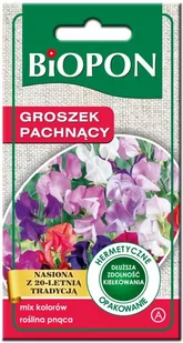Biopon Groszek pachnący mieszanka 3g Bio000145 - Nawozy ogrodnicze - miniaturka - grafika 1