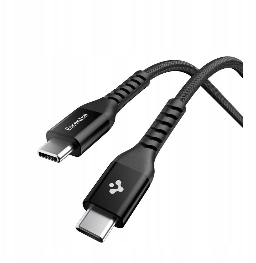 Spigen SPIGEN EB10010CCA ESSENTIAL TYPE-C CABLE 100W 100CM BLACK 8800337242355-ACA11103