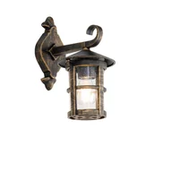 Lampy ogrodowe - QAZQA Klassieke buiten wandlantaarn antiek goud IP44 - Herb - miniaturka - grafika 1