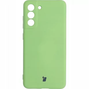 Bizon Etui Case Silicone Galaxy S21 FE jasnozielone BCSGALS21FELGN - Etui i futerały do telefonów - miniaturka - grafika 1