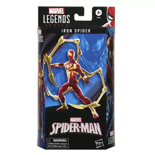 Hasbro, Spiderman, figurka kolekcjonerska Iron Spider, 15 cm, F3455 - Figurki dla dzieci - miniaturka - grafika 1