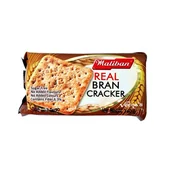 Krakersy - Krakersy z otrębami Maliban Real Bran Cracker 140g - pełnoziarnisty smak - miniaturka - grafika 1