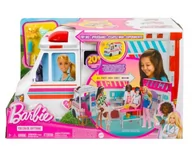 Domki dla lalek - Mattel, Zestaw Barbie Karetka mobilna klinika - miniaturka - grafika 1