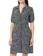 Sukienki - Mavi Sukienka damska z krótkim rękawem, niebieska, kolorowa, L, Blau, Bunt, L - miniaturka - grafika 1