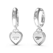 Kolczyki - Kolczyki Guess Fine Heart JUBE01426JWRHT/U - miniaturka - grafika 1