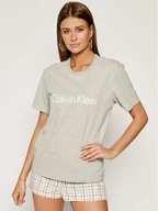 Koszulki i topy damskie - Calvin Klein Underwear T-Shirt 000QS6105E Szary Regular Fit - miniaturka - grafika 1