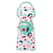 Fartuchy i rękawice kuchenne - Fartuch kuchenny 68 x 80 cm czereśnie - miniaturka - grafika 1