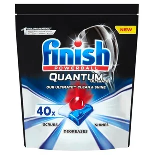 FINISH Powerball Quantum Ultimate 40 regularne - Środki do zmywarek - miniaturka - grafika 1