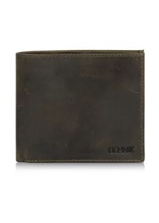 Portfele - Mały skórzany portfel męski - grafika 1