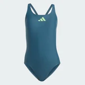 Stroje kąpielowe - 3 Bar Logo Swimsuit - Adidas - miniaturka - grafika 1