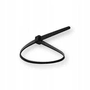 Opaski Kablowe Zaciskowe 120x3mm Czarne Uv 100szt - Inne mocowania - miniaturka - grafika 2